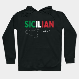 Sicilian  defense - Chess Hoodie